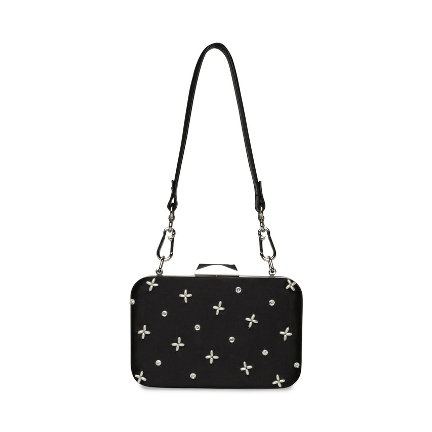 NOUR BLACK/SILVER CLUTCH