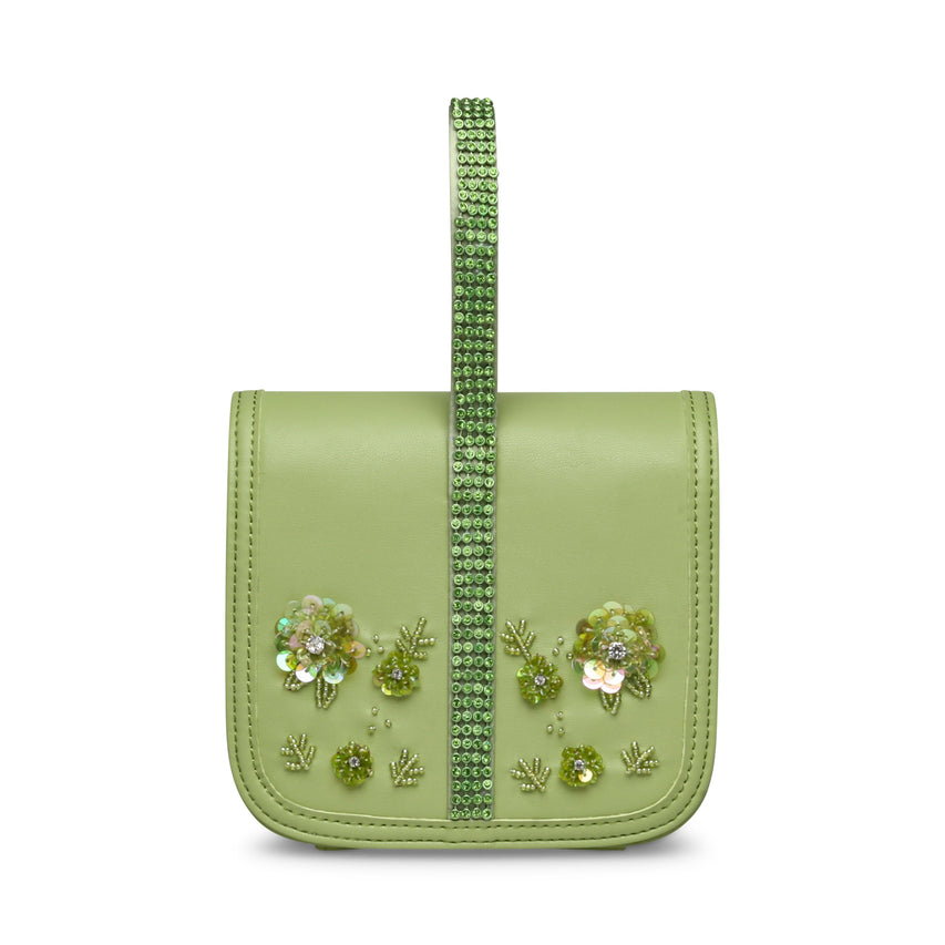 مشط القدم باللون الأخضر