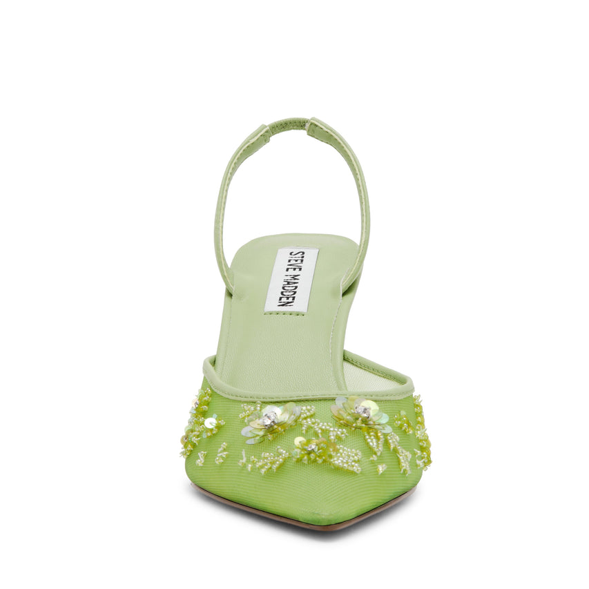 SOOTHER LIME MESH HEELS
