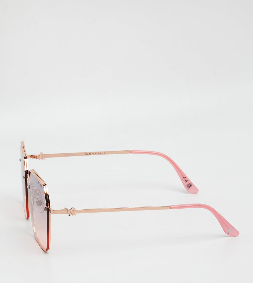 Essential Women's Rose Gold Sunglasses - view 3