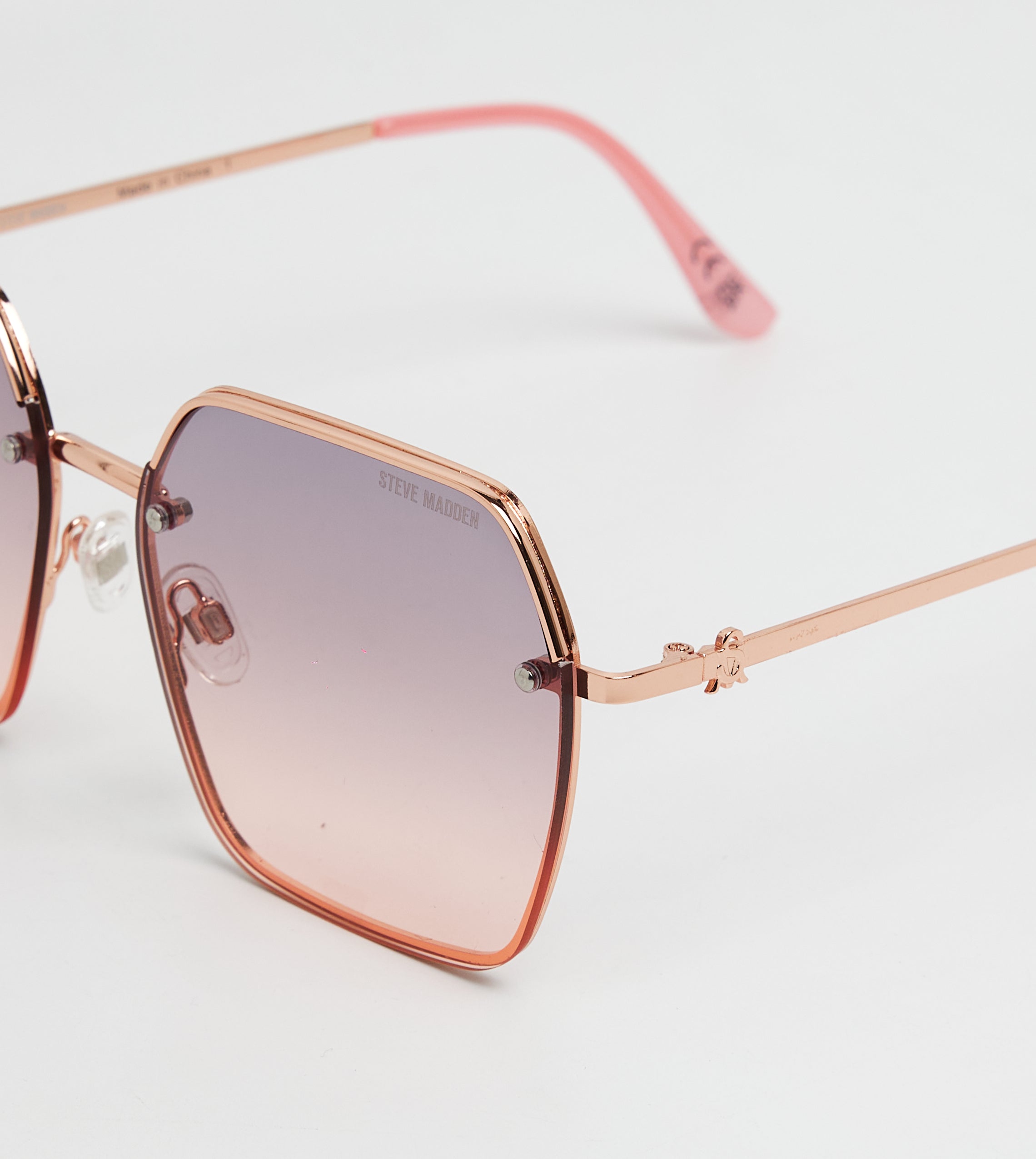 Essential Women's Rose Gold Sunglasses - view 5