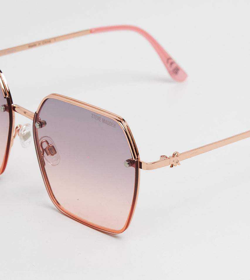 Essential Women's Rose Gold Sunglasses - view 5
