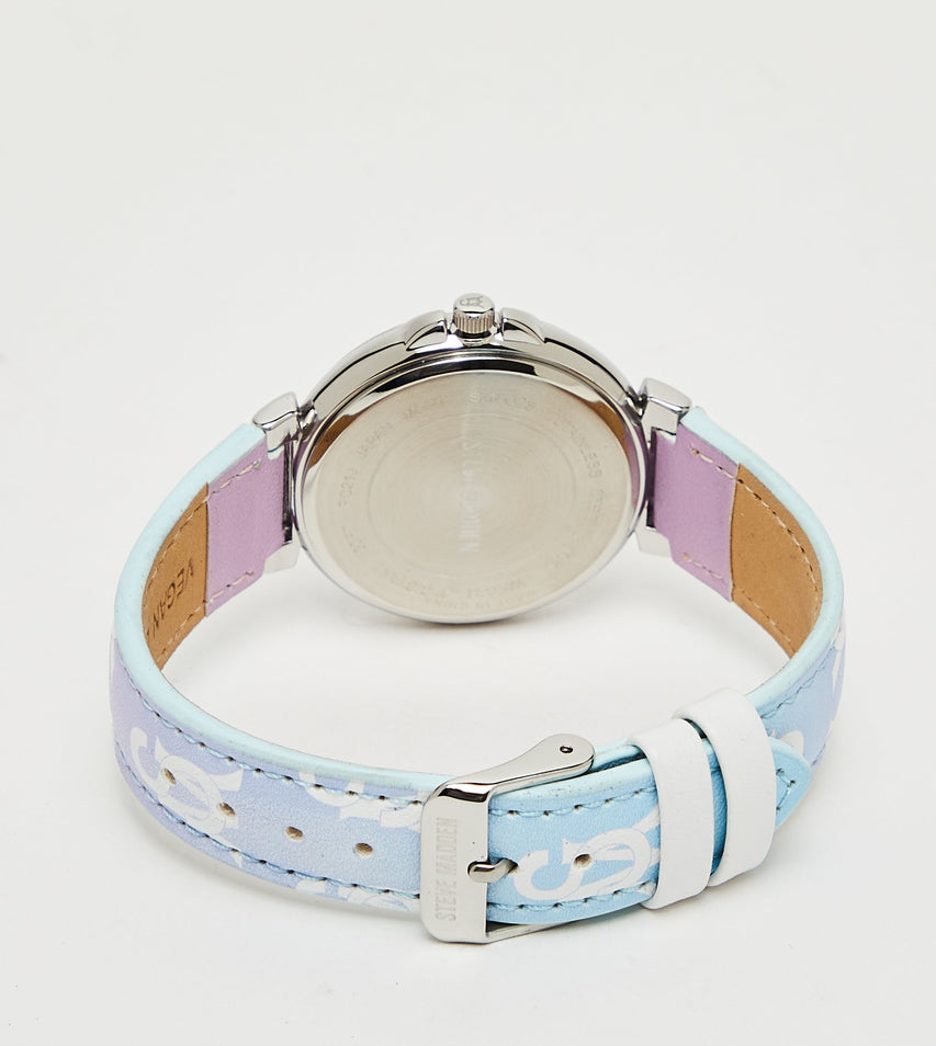 Steve Madden Women's Silver-Tone Ombré Dial Bracelet Watch with bracelet - view 3