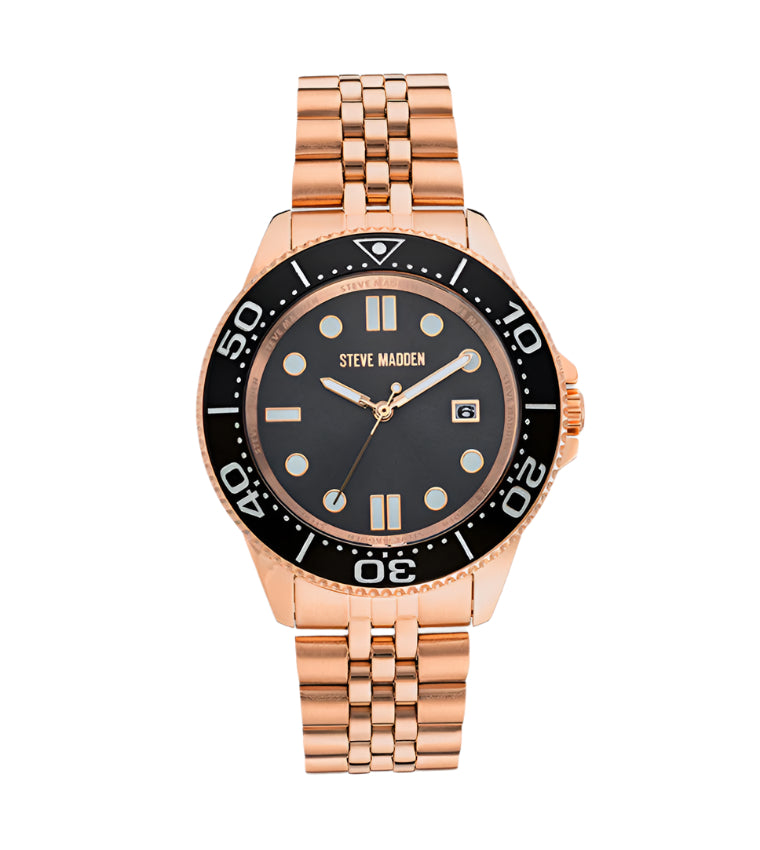 Steve Madden Women's Rose Gold Bracelet Watch, featured product view