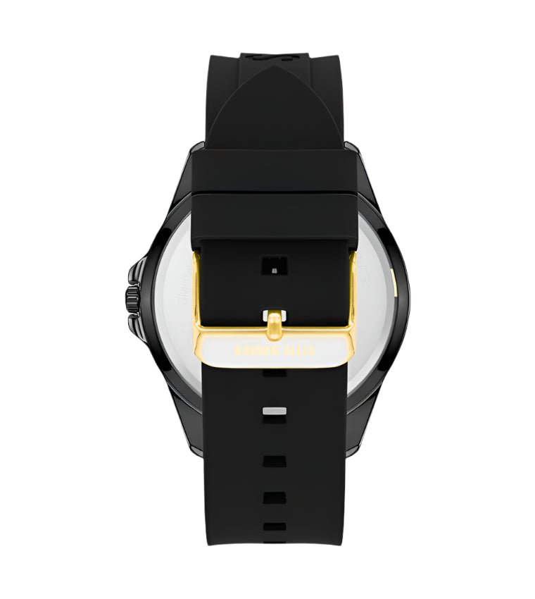 Steve Madden Legacy Women's Gold Black Watch with black and gold tone colours - view 2