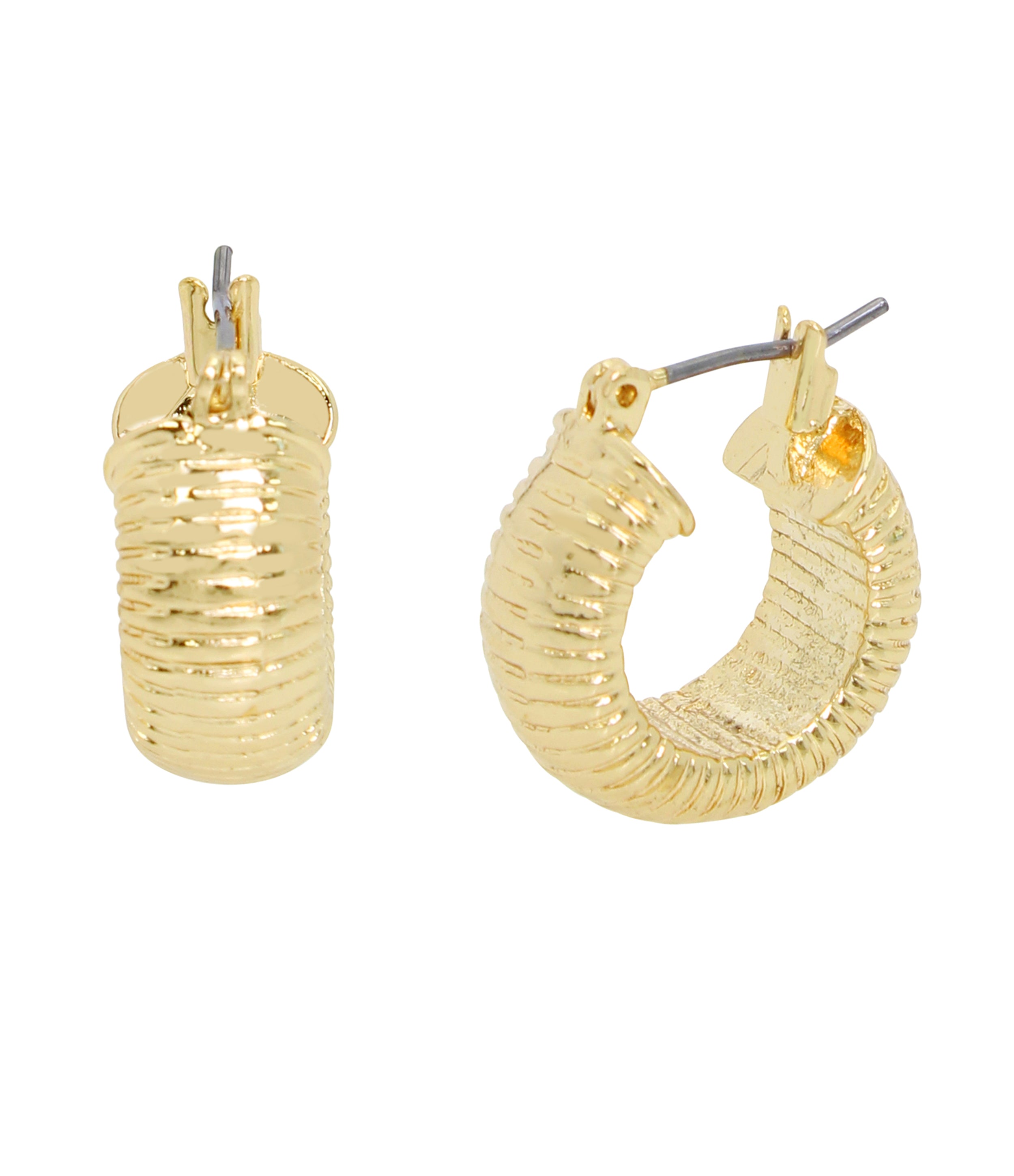ROME HOOP EARRINGS GOLD JEWELLERY