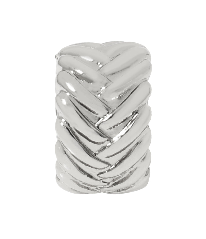 Woven Women's Gunmetal Hand Cuff - view 3