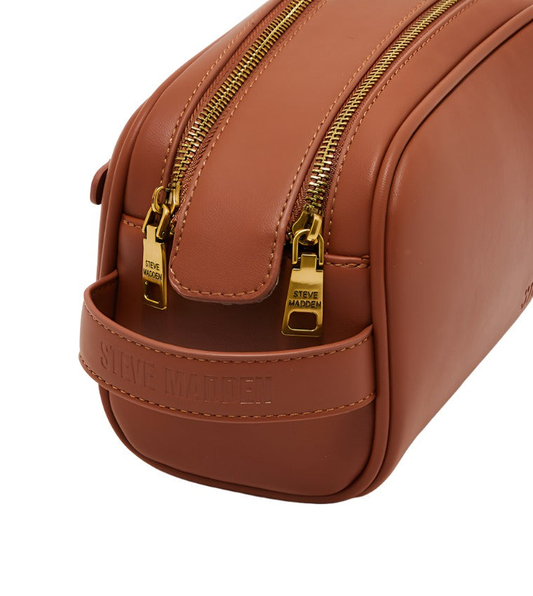 P03 TRAVEL POUCH DARK BROWN TRAVEL POUCH