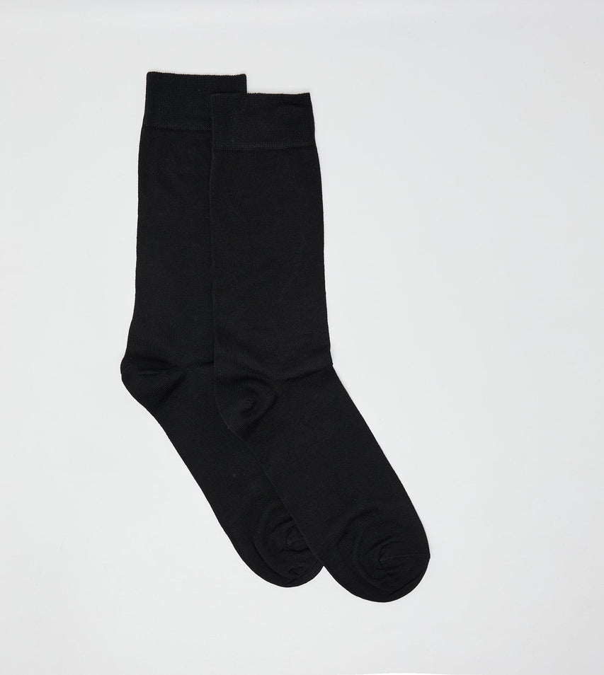 Steve Madden SF-69010SM Black Dress Socks, featured product view