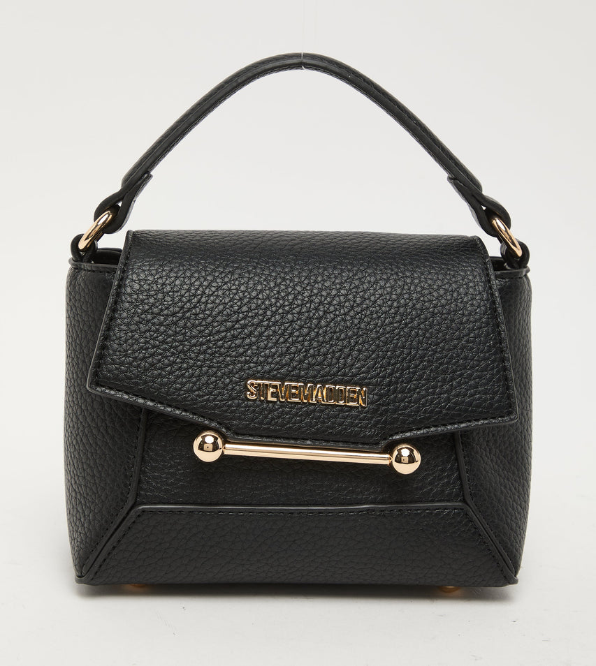 Smw8016-Blk Black Women's Top Handle Bag