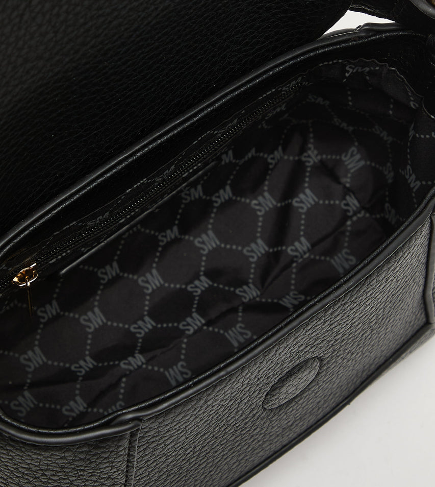 Smw8016-Blk Black Women's Top Handle Bag - view 5