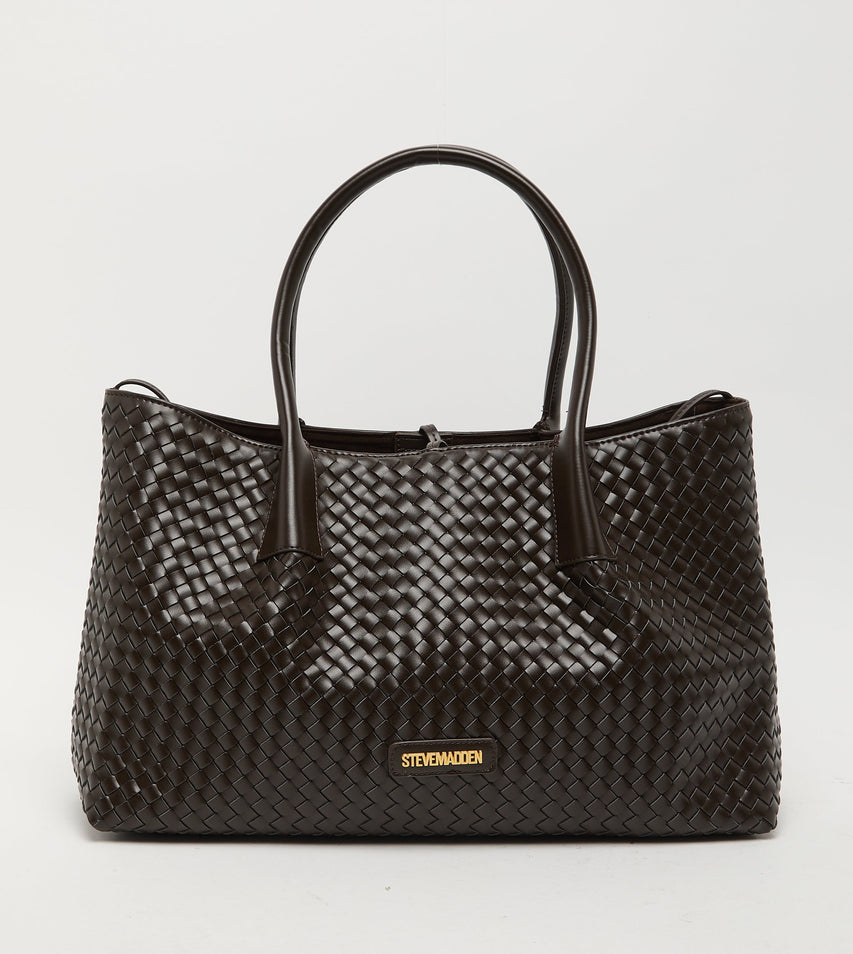 Smw8025-Dkb Dark Brown Women's Tote Bag