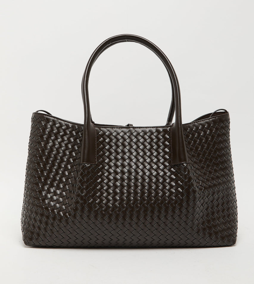 Smw8025-Dkb Dark Brown Women's Tote Bag - view 2