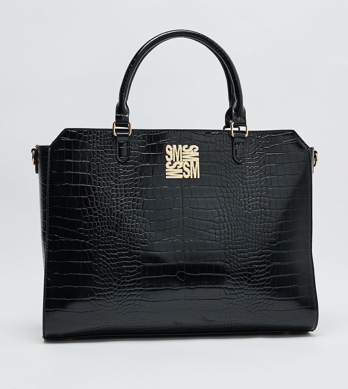 Women's Black Large Tote Bag