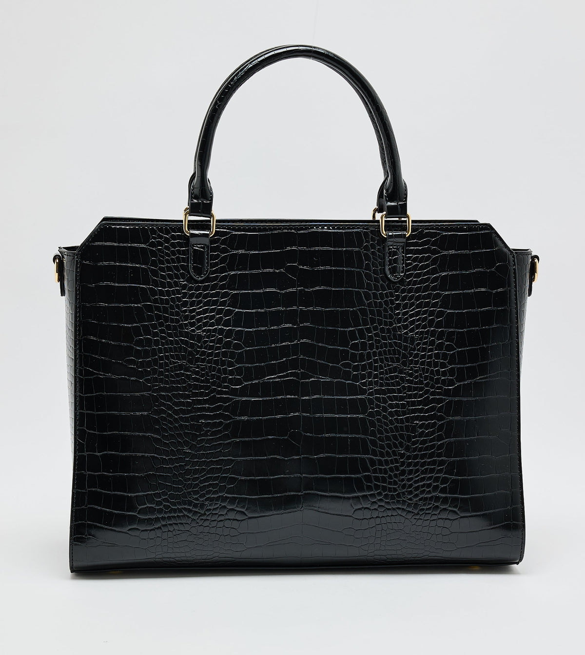Women's Black Large Tote Bag - view 2