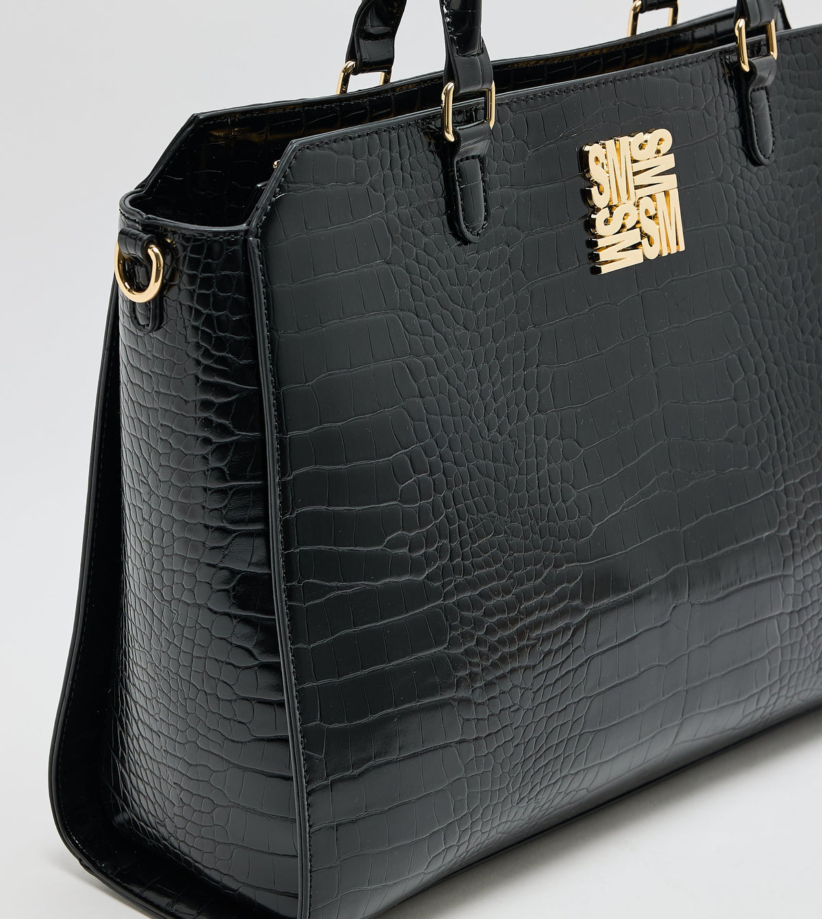 Women's Black Large Tote Bag - view 4