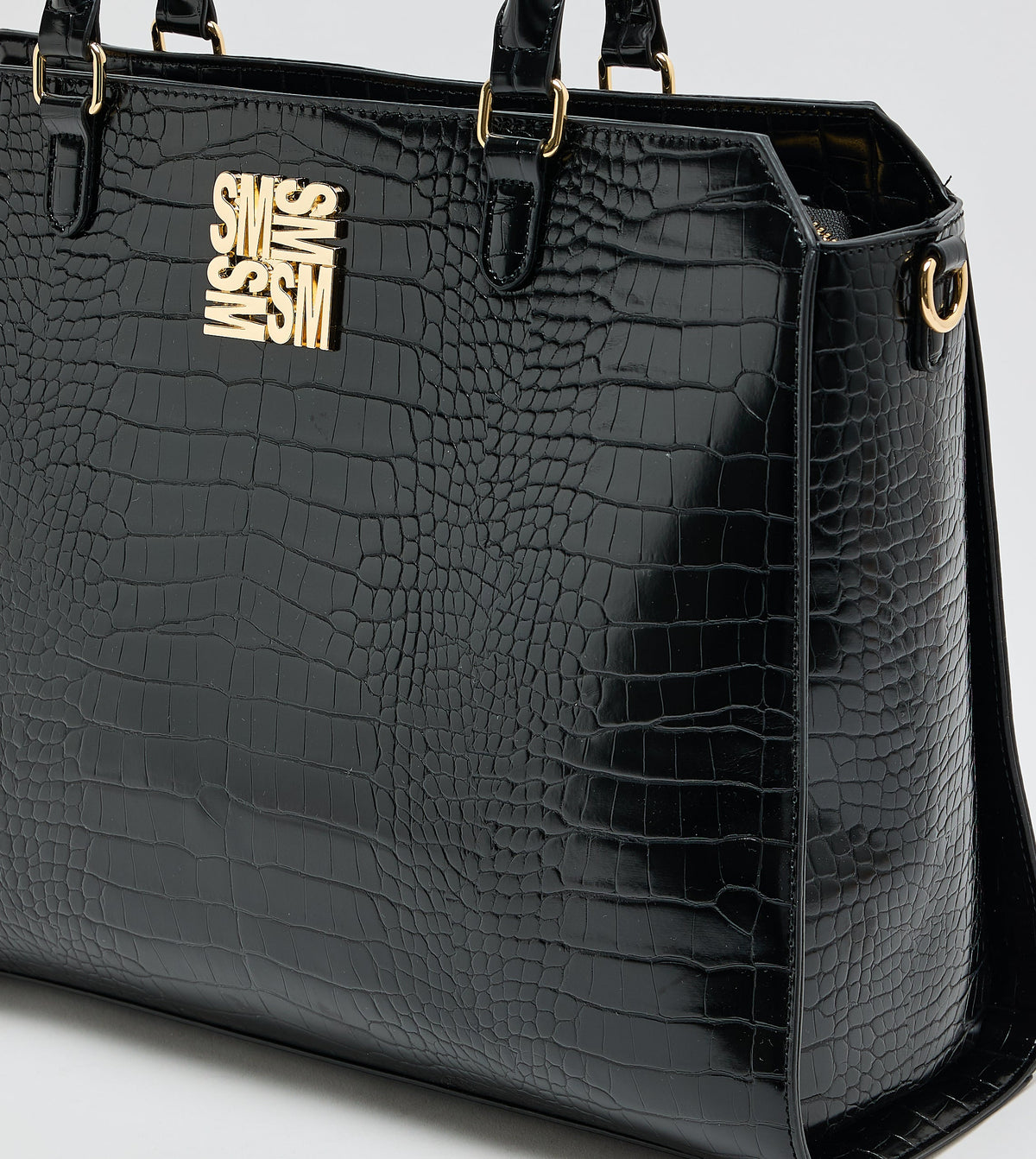 Women's Black Large Tote Bag - view 5