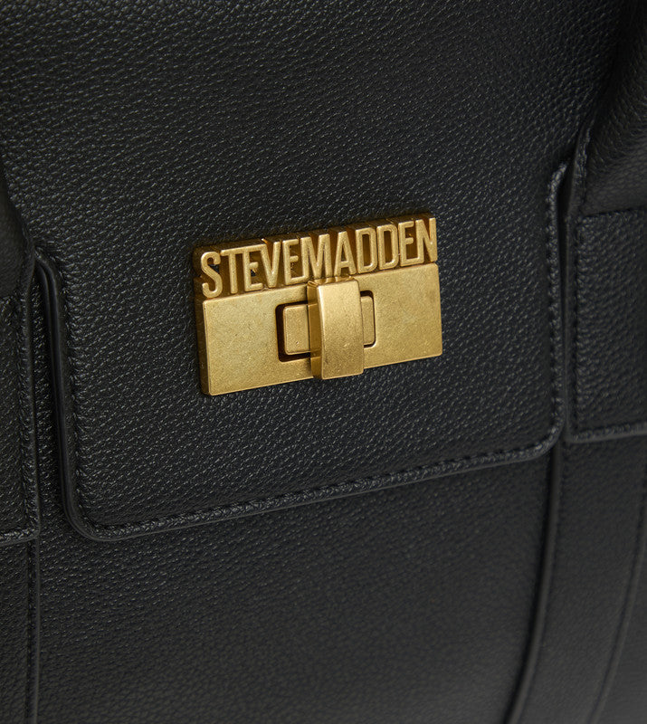 Black everyday tote bag BLACK - view 11