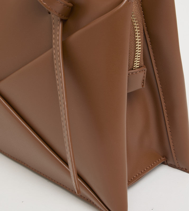 Women's Tan Classic Shoulder Bag - view 6