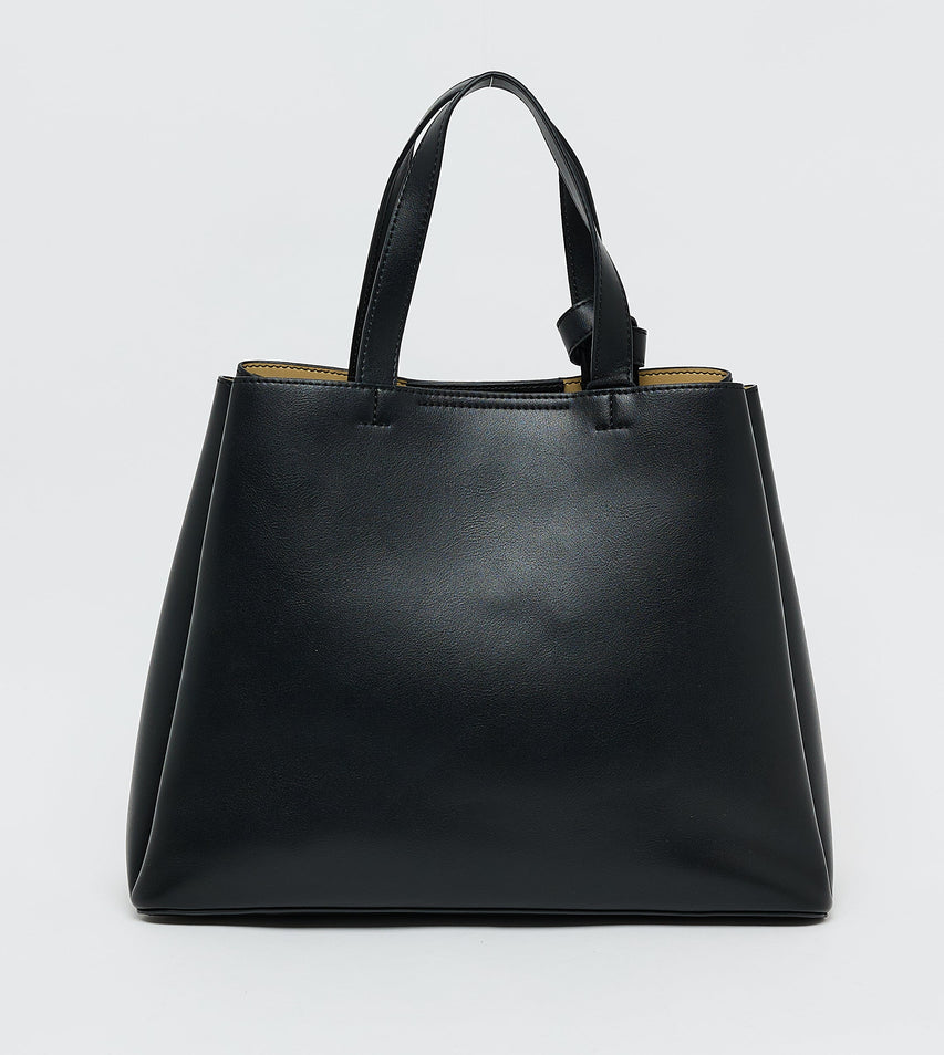 Women's Black Essential Tote Bag - view 2