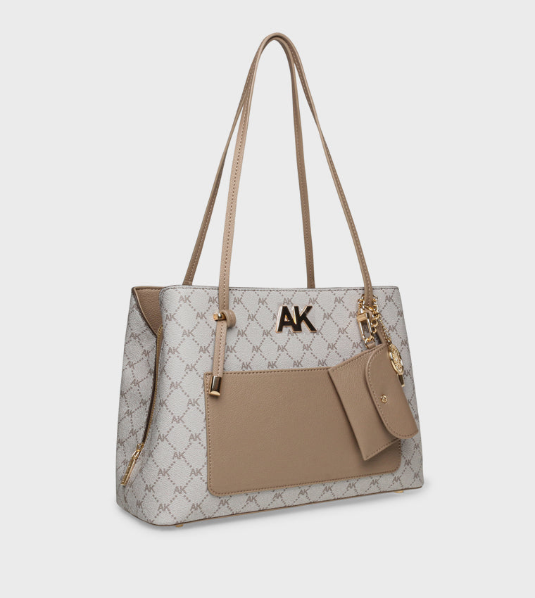 AKH3770A Truffle Women's Satchel Bag TRUFFLE - view 2