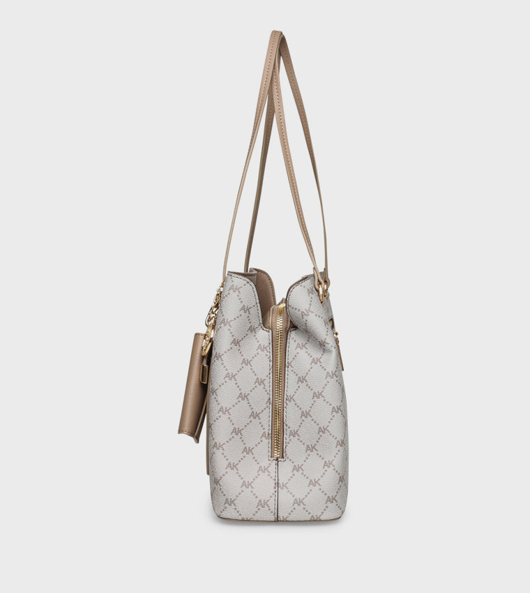 AKH3770A Truffle Women's Satchel Bag TRUFFLE - view 4