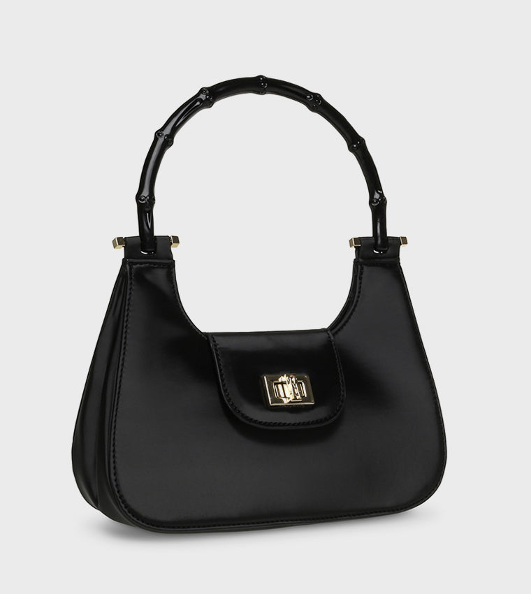 GAZA BLACK SHOULDER BAG - view 2