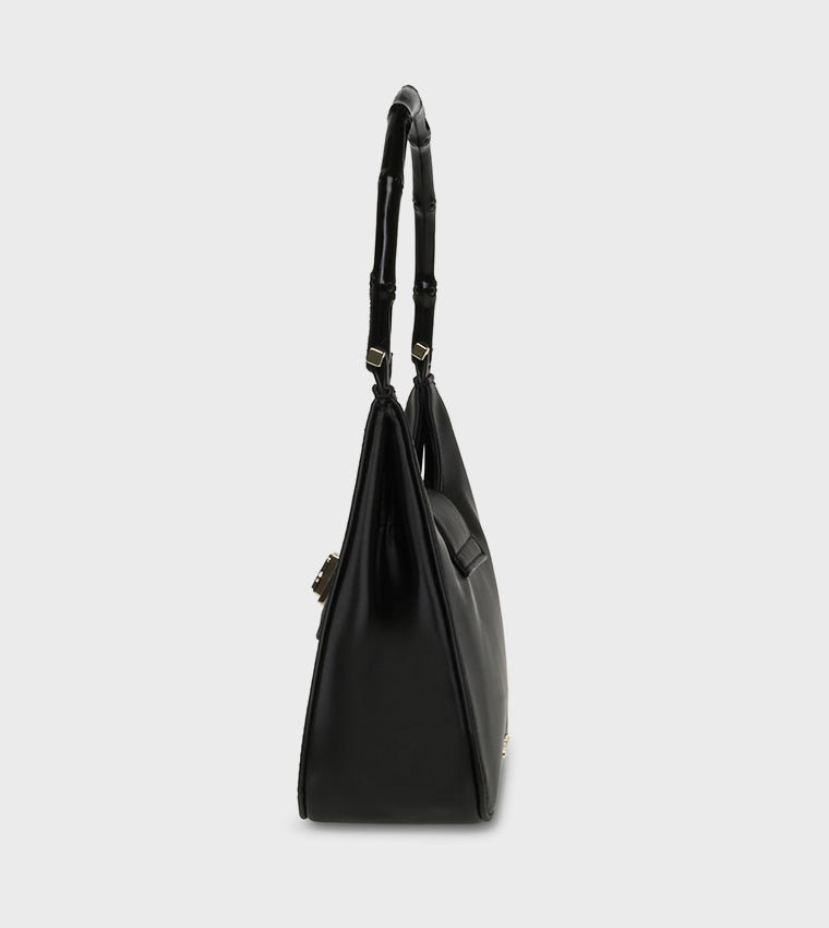 GAZA BLACK SHOULDER BAG - view 4