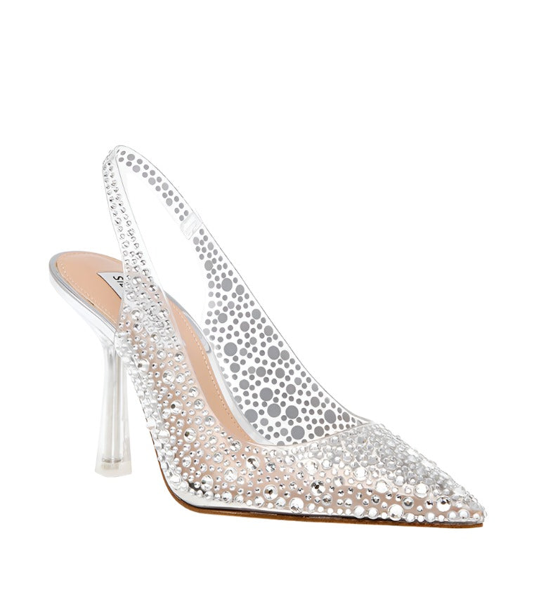 Steve Madden Jeweler women's multicolour heels, side view