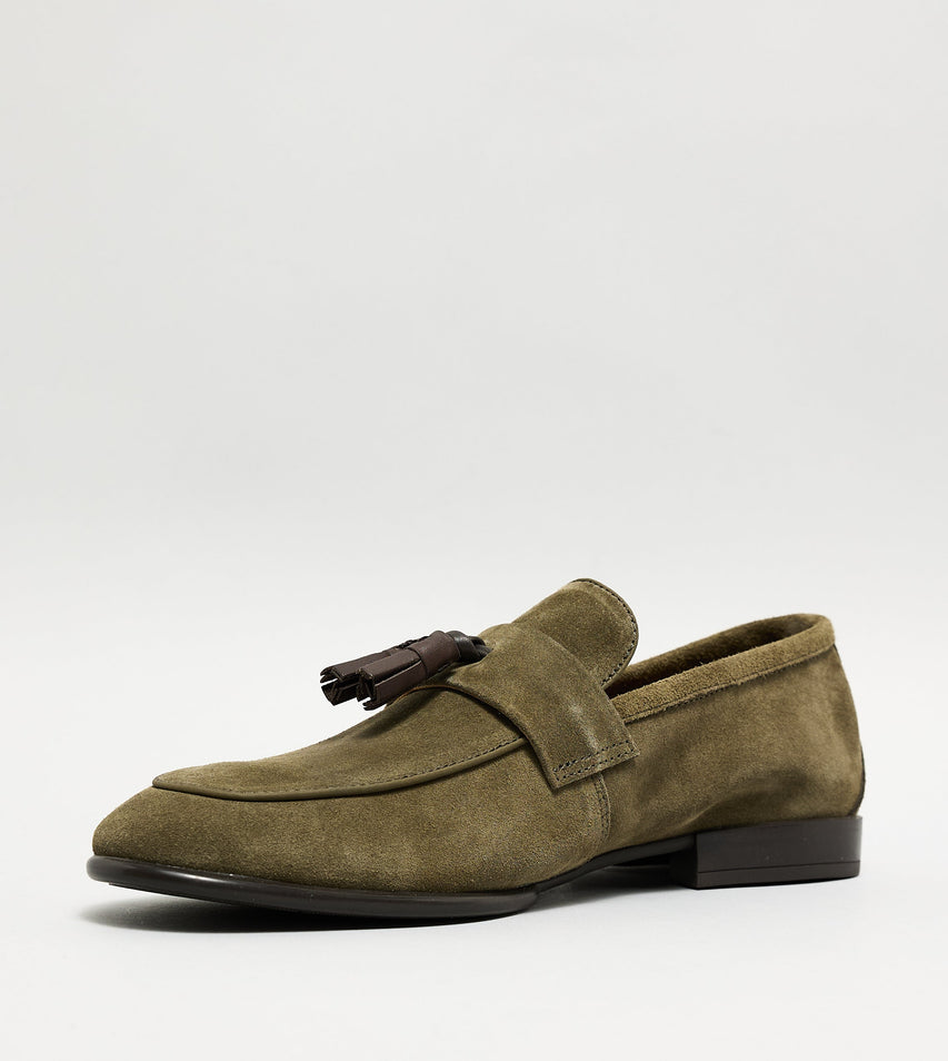 SWIFTON OLIVE LOAFERS & MOCCASSINS - view 3