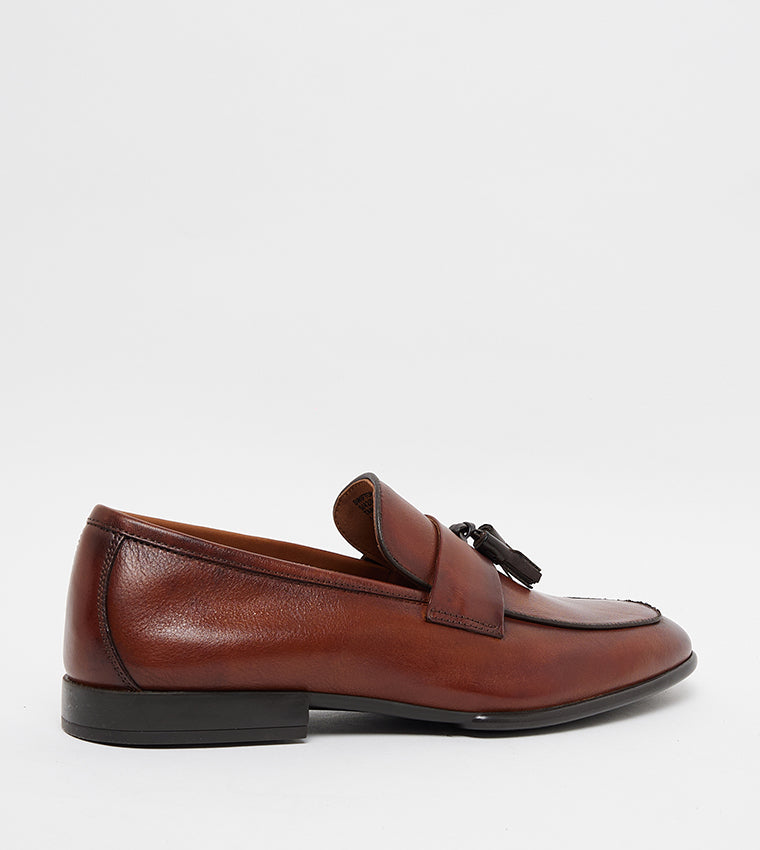 Swifton Tan Leather Men's Formal Lace-Up Shoes - view 3