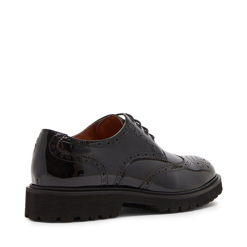 Mayor-N Men's Black Leather Shoes - view 2