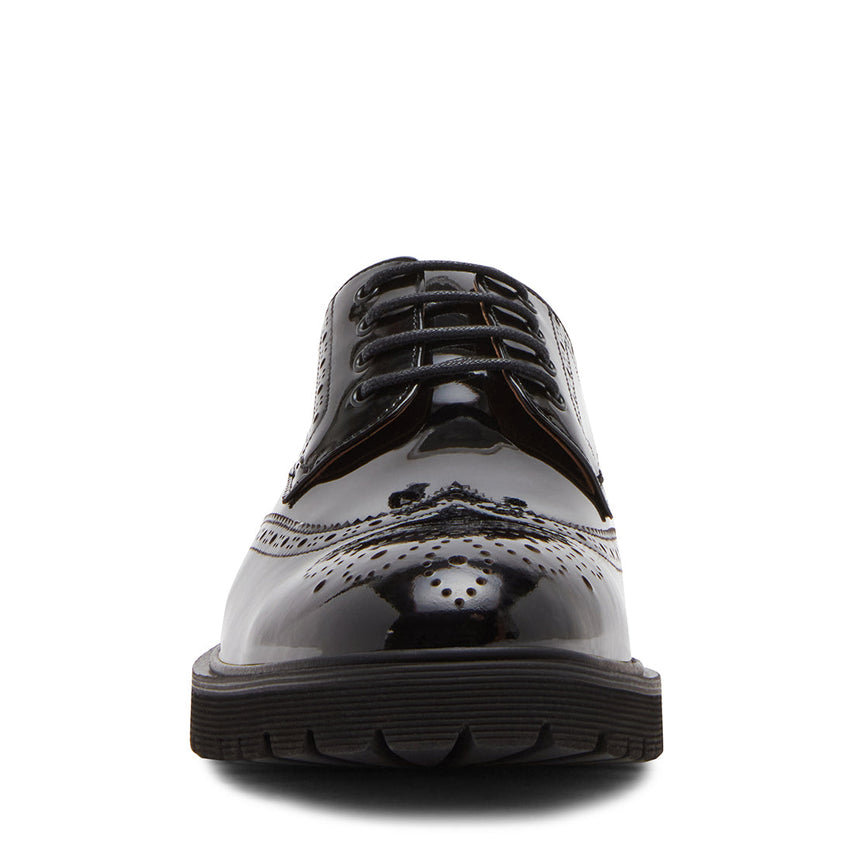 Mayor-N Men's Black Leather Shoes - view 5