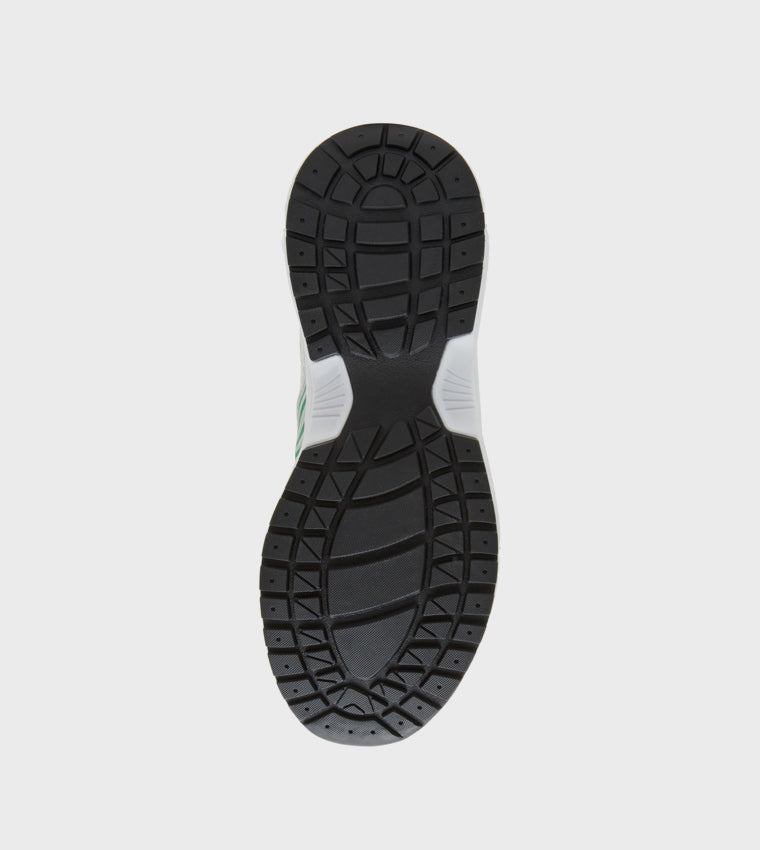 Thaedeus Men's Silver Green Sneakers - view 4