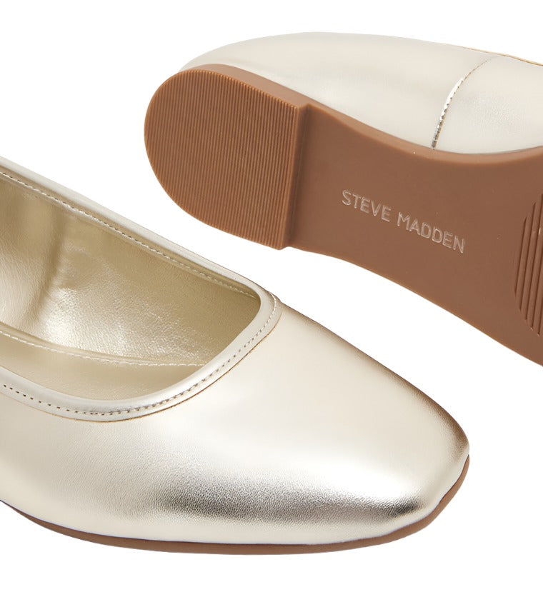 VALI GOLD BALLET FLATS