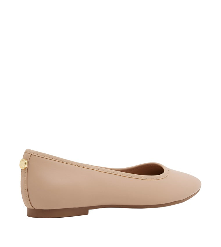 VALI TAN BALLET FLATS