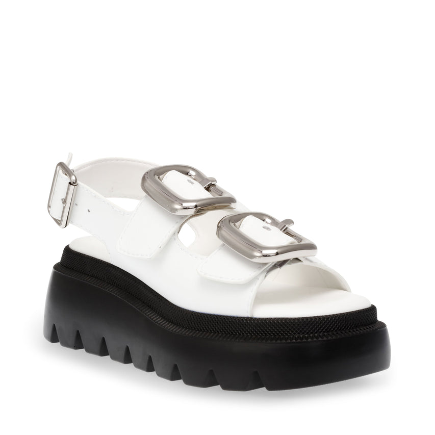 Transporter Women's White Flat Sandals - view 2