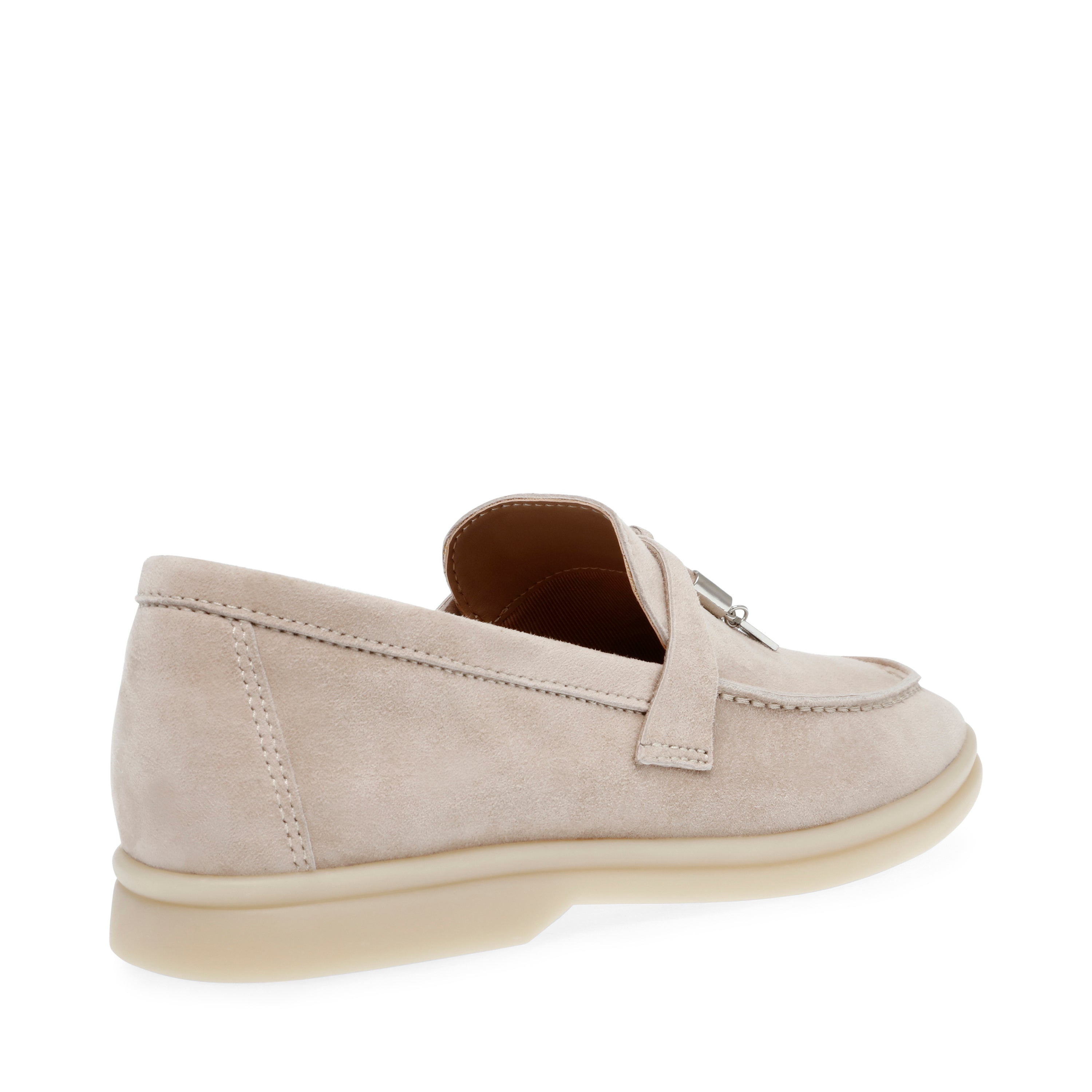 Portland Women's Bone Suede Loafers - view 2