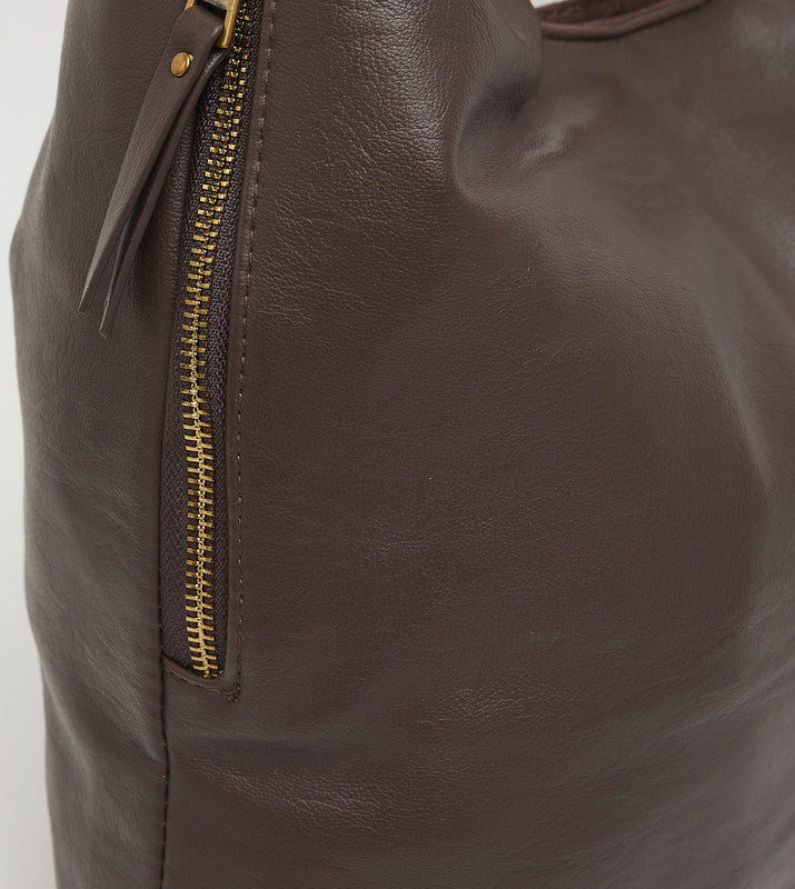 Dempsy Chocolate Women's Hobo Bag - view 6