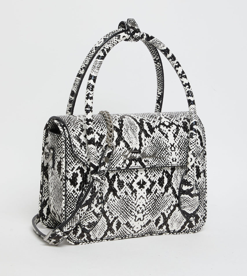 Bhex-e Black/White Women's Satchel Bag - view 3