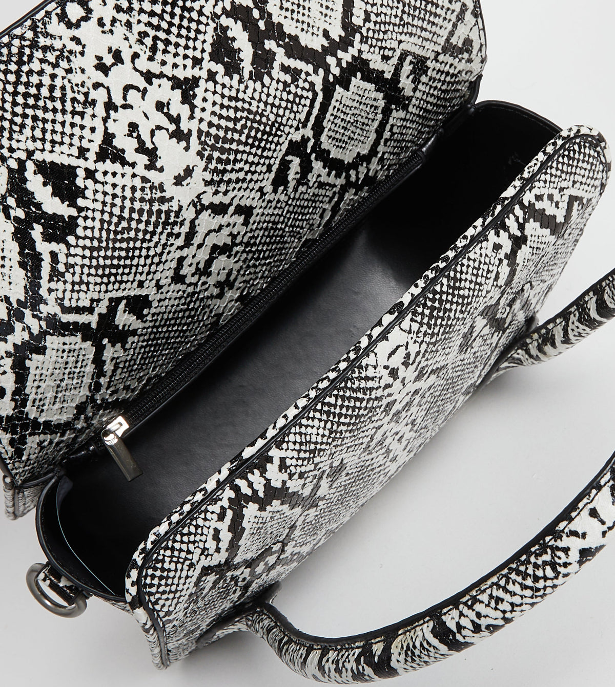 Bhex-e Black/White Women's Satchel Bag - view 7