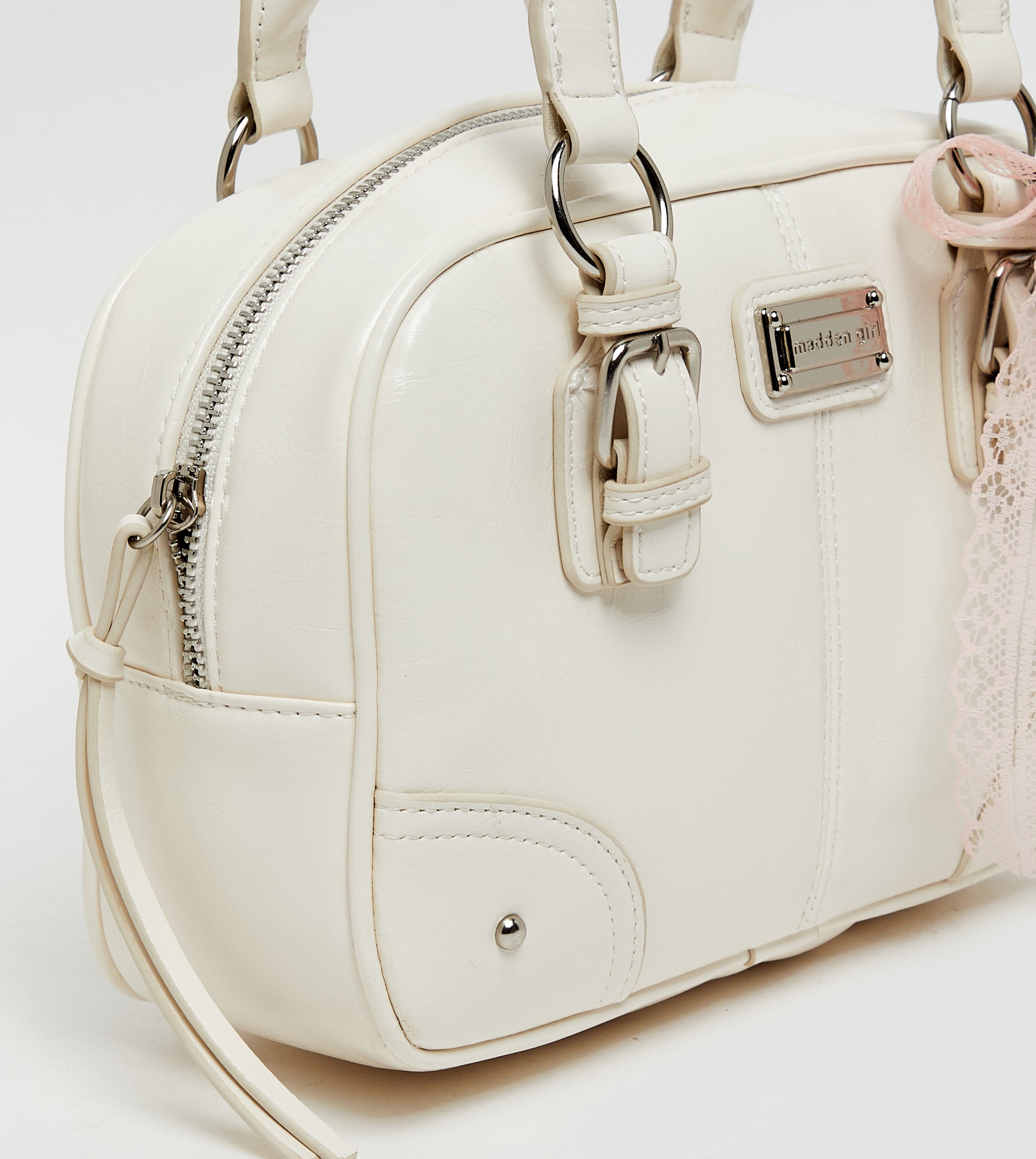 Madden Girl Cream Women's Shoulder Bag - view 5
