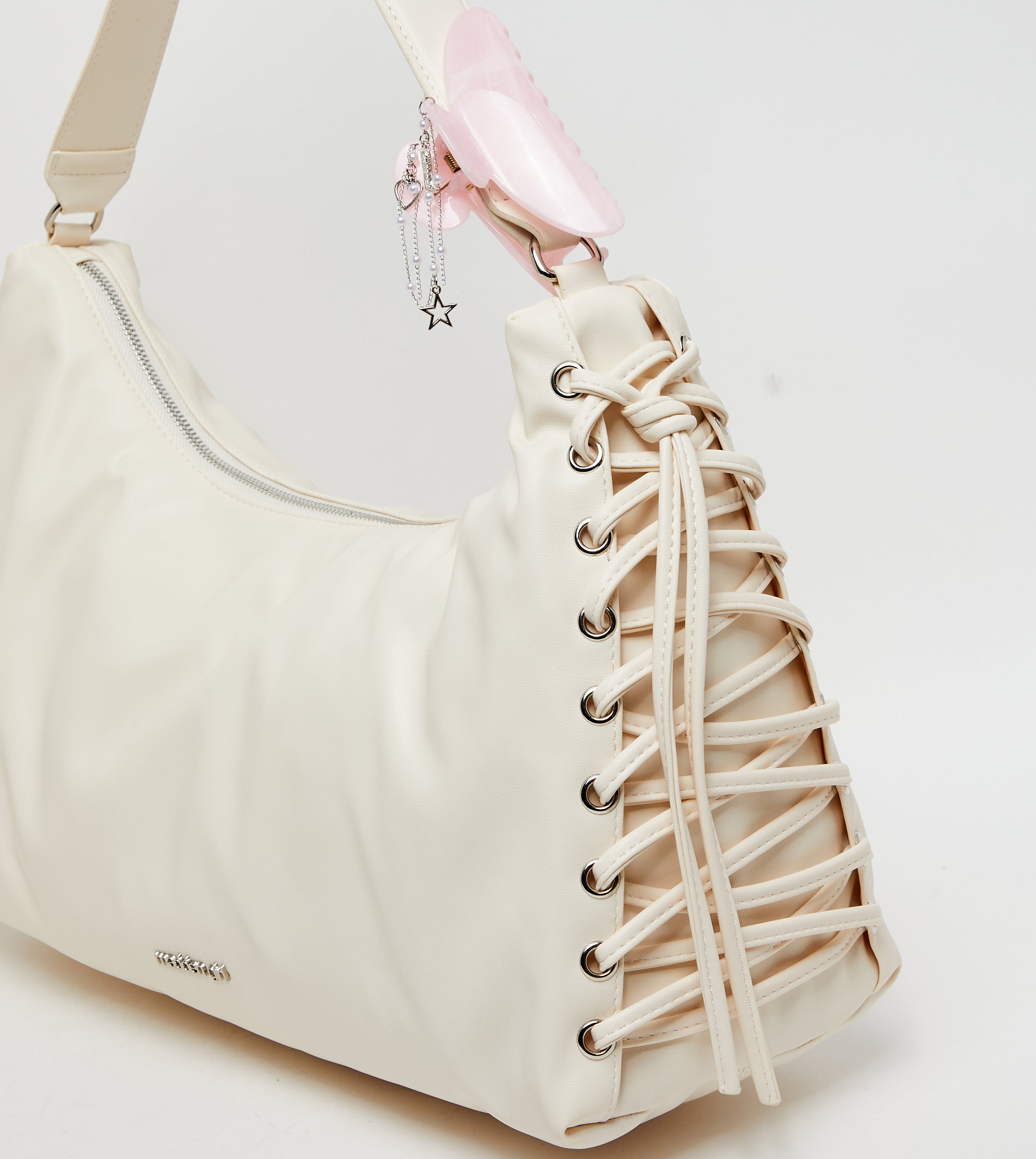 Madden Girl Cream Women's Crossbody Bag - view 3