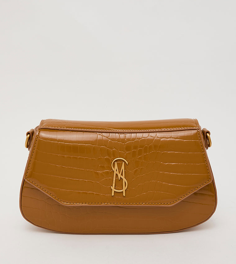 Blyon-e Women's Camel Crossbody Bag