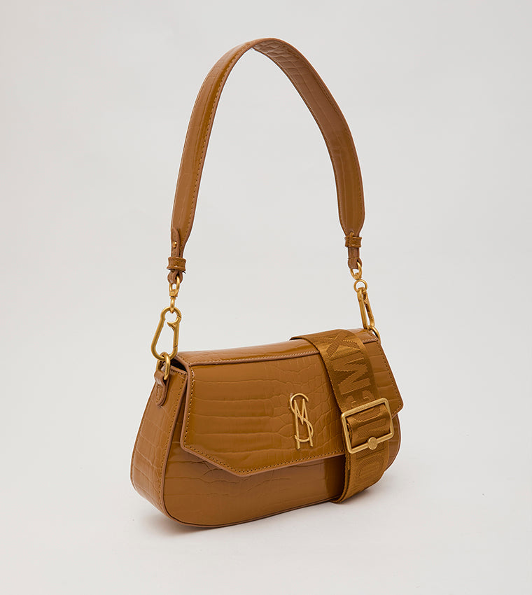 Blyon-e Women's Camel Crossbody Bag - view 2