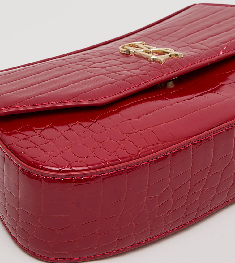 Blyon-e Women's Red Crossbody Bag - view 4