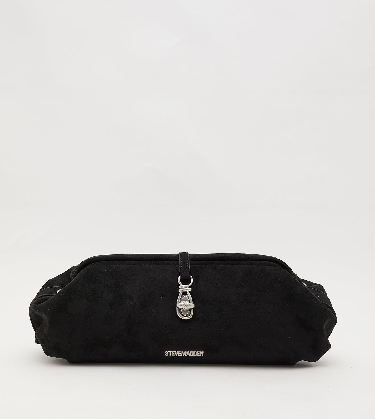 Bsuzette Women's Black & Silver Clutch