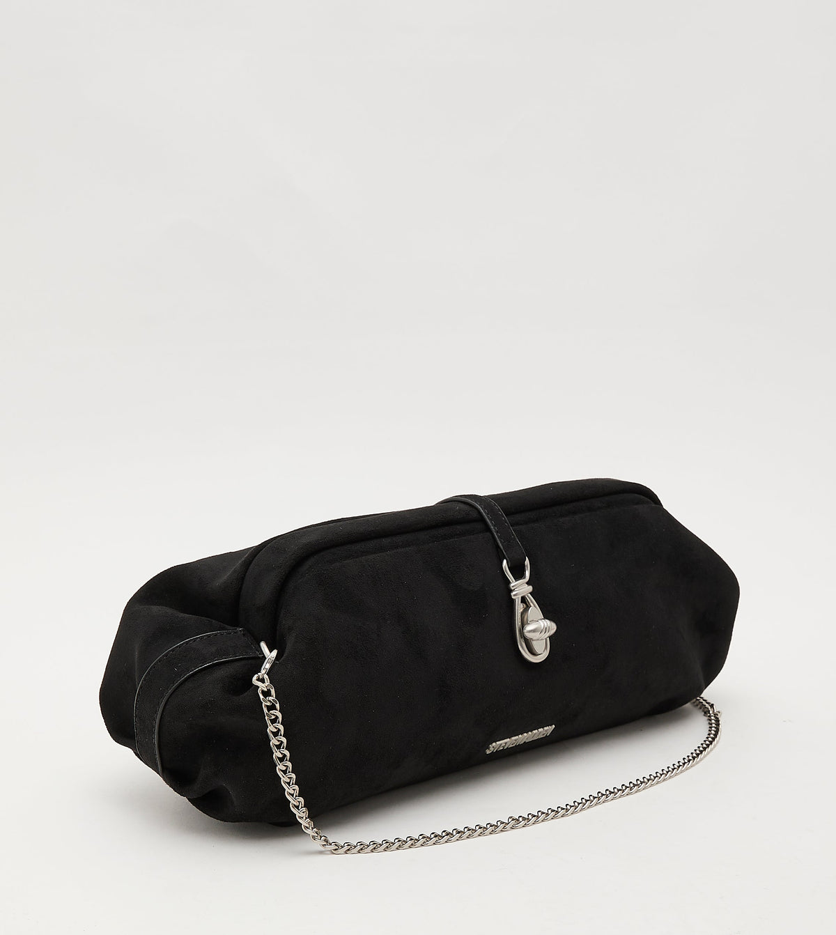 Bsuzette Women's Black & Silver Clutch - view 2