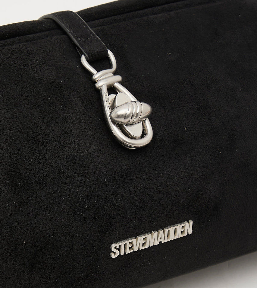 Bsuzette Women's Black & Silver Clutch - view 5