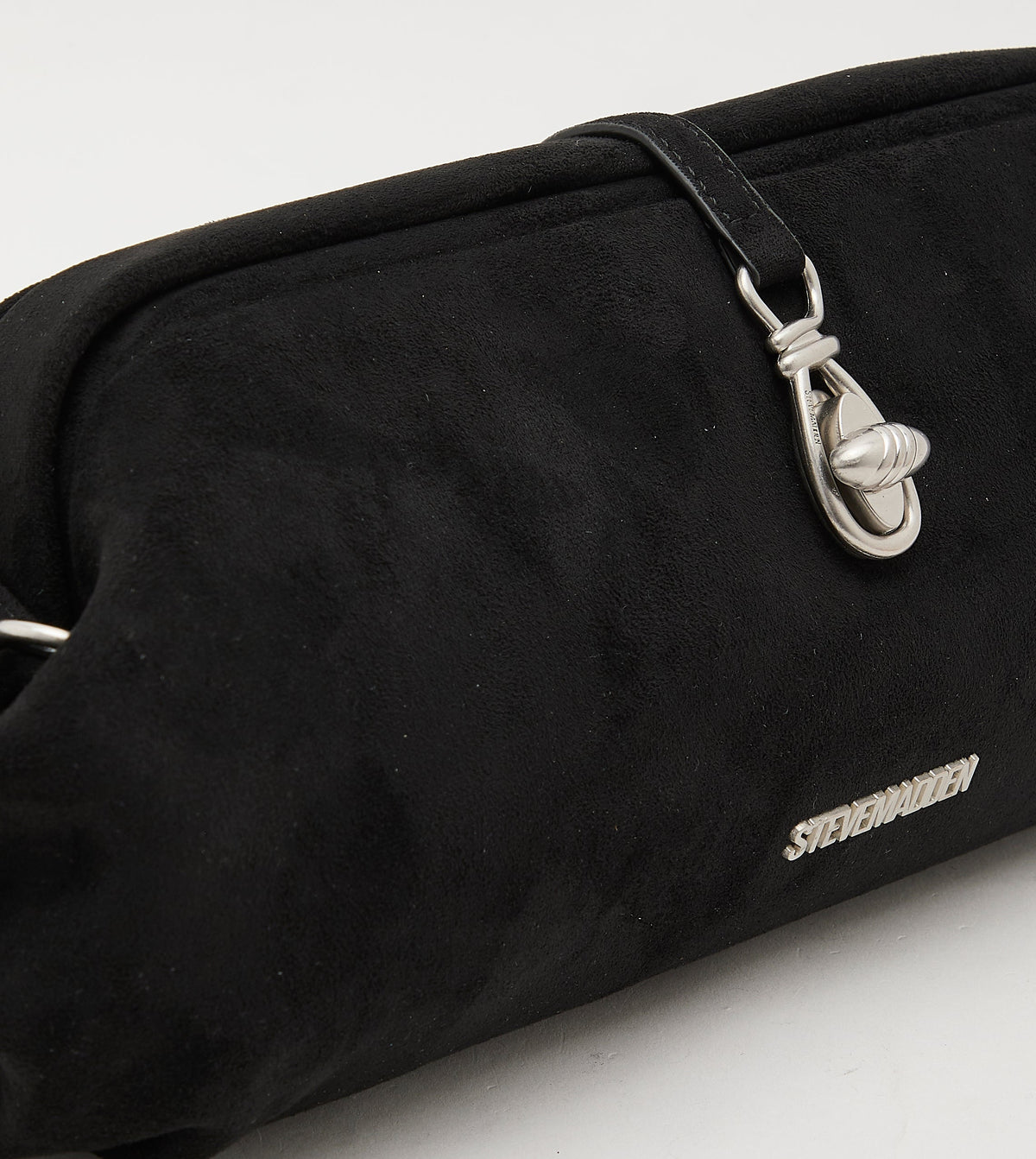 Bsuzette Women's Black & Silver Clutch - view 6